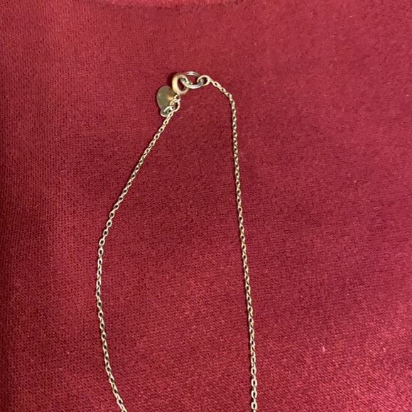 Gold leaf necklace - Picture 3 of 4